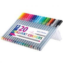 Fineliner Triplus Brilliant Colours Étui De 20