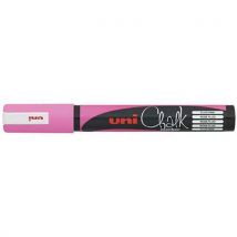 Marqueur Craie Chalk Pwe-5m Rose Fluo Pointe Ogive