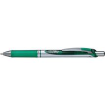 Pentel - Stylo Roller Energel BL77 - Encre Gel Verte - Pointe Moyenne 0.7mm - Écriture Fluide