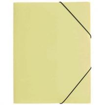 Chemise À Élastique A4 En Pp Jaune