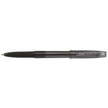 Pilot - Stylo à bille SUPER GRIP G Noir - Pointe Extra Large 1.4mm - Encre Liquide Confortable