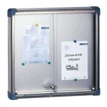 Vitrine D'affichage Inox-coulissante-tole C.8a4