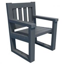 Fauteuil Square - Gris