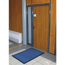 ID Mat - Tapis grattant et absorbant Impact Pro - 80x120 cm Bleu - Usage très intensif - Antidérapant