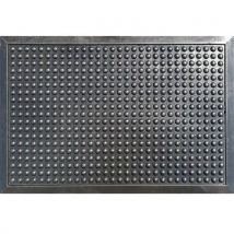 Tapis Ergonomique 100% Caoutchouc 60 X 90 Cm Noir