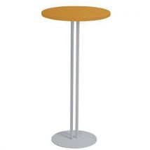 Mange Debout Roxane Ø 60 Piètement 2 Tubes Miel/gris