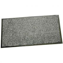 Tapis Absorbant Microfibre 90x120 Cm Gris