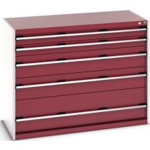 Armoire à Tiroirs SL-13610-5.4 - 5 Tiroirs pour charge lourde, Modèle 40022122.24V - Bott