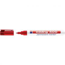 Marqueur Edding 400 Rouge - Trait Largeur:1 Mm
