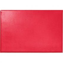 Sous-main Simple Satiné - 56 X 38cm - Rouge