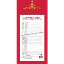 Calendrier Skytos Bloc Mensuel 12 Mois - 20x415cm