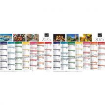 Calendrier Fantaisie Tradition - 55 X 405 Cm