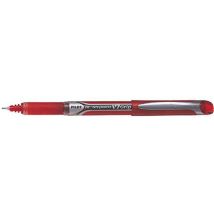 Pilot - Stylo roller Hi-Tecpoint V7 Grip - Rouge - Pointe Moyenne 0.7mm - Encre Liquide