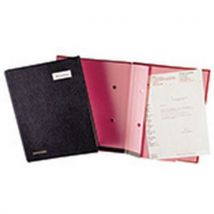 Parapheur Clip 25 Compartiments Noir