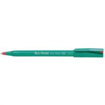 Pentel Roller Encre Ball Pentel R50 Recycology Rouge