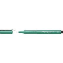 Stylo feutre ECCO PIGMENT 0,5 mm Vert - Pointe fine métallique - Idéal pour écriture et dessin