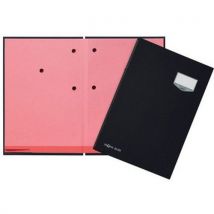 Parapheur De Luxe A4 20 Compartiments Noir