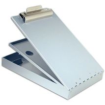 Porte-bloc Cruiser Mate Aluminium Gris A4 - 216 x 330 mm - Idéal Bureau et Chantier