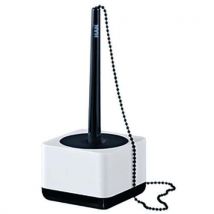 Stylo-bille Sur Socle I-line Plastique Blanc/noir