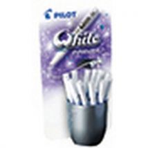 Marqueur Permanent Super Colorprésentoir De 24 Blanc