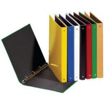 Classeur À Anneaux "basic Colours" Blanc 4 Anneaux 25 Mm