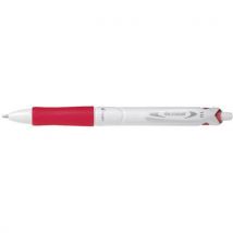 Pilot - Stylo bille rétractable ACROBALL PURE WHITE - Rouge - Pointe Moyenne 1mm - Encre Gel