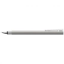 Stylo Plume Neo Slim Acier Inox Brillant M