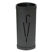 Porte-parapluies Tria2 Acier - Abs Noir