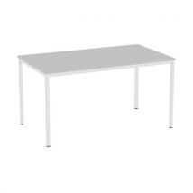 Table À Manger Versys Avec Base Gris Clair Ral 7035 140 X 80 X 743 Cm Gris Clair