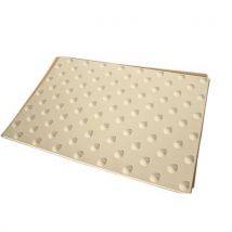 Handinorme - Dalle podotactile extérieure KELBEXT 40x60 cm beige - Résine antidérapante - Accessibilité handicapé