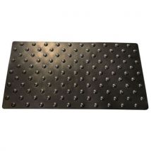 Dalle Podotactile En Caoutchouc 1.5 420x800 Mm Noir