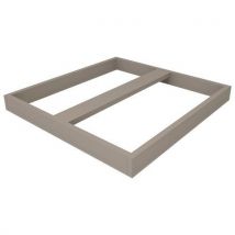 Enond Mobilier - Socle pour casier Vitrol 60x60 cm Argile - Taupe - Aggloméré - 10 ans garantie