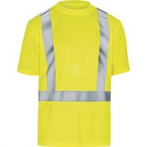 Tee-shirt Polyester Haute Visibilité Jaune Fluorescent L - Unisexe