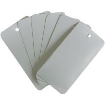 Etiquette Plastique 1 Trou 120 Mm X 70 Mm