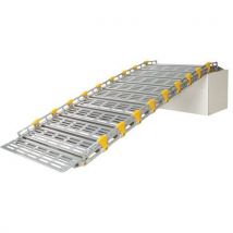Rampe D'accès Enroulable En Aluminium Roll-a-ramp 245 Cm 91 Cm