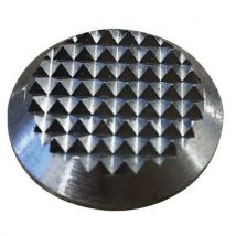 Plot Podotactile Antidérapant En Inox Effet Diamant