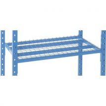 Tablette Combi-Plus Grillagée 1010x500 Bleu - Manorga