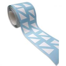 Rouleaux De Bandes De Signalisation Motif Double Triangle