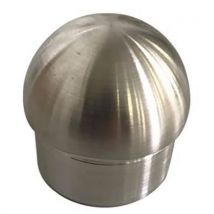 Bouchon Pour Main Courante Inoxi Demi Rond