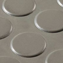 Rouleau De Tapis Antidérapant À Pastilles Gris