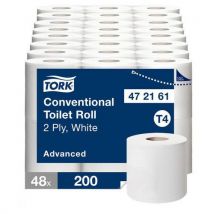 Lot de 48 - Papier Toilette 2 Plis T4 Advanced - Tork
