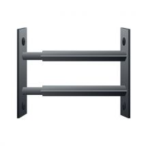 2 Barres Sécurité Télescopique Pour Fenêtre-grise- 99à188cm