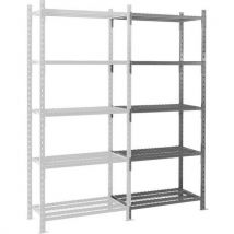 Combi-plus - Kit Suivant 5 Niveaux - Grillagé - 2000x1260x400mm