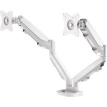 Bras Porte-écran Double Eppa - Blanc