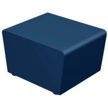 Pouf 1 Place Maldiv Enduit Pvc Pétrole