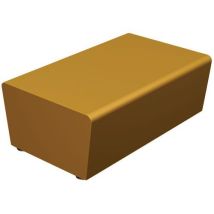 Sokoa - Pouf 2 places Maldiv Polyester Moutarde - Espace détente, Confortable, M1