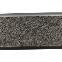 Nez De Marche Équerre Minéral 150 X 3 Cm Gris