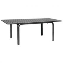 Table Alloro Avec Rallonge Gris Anthracite