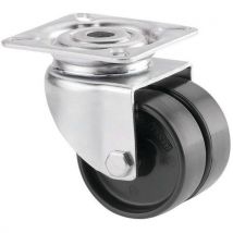 Roulette Pivotante Agila Twin Montage Plaque 2970uoo050p40