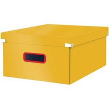 Boîte De Rangement Grand Format Click&store Cosy - Jaune